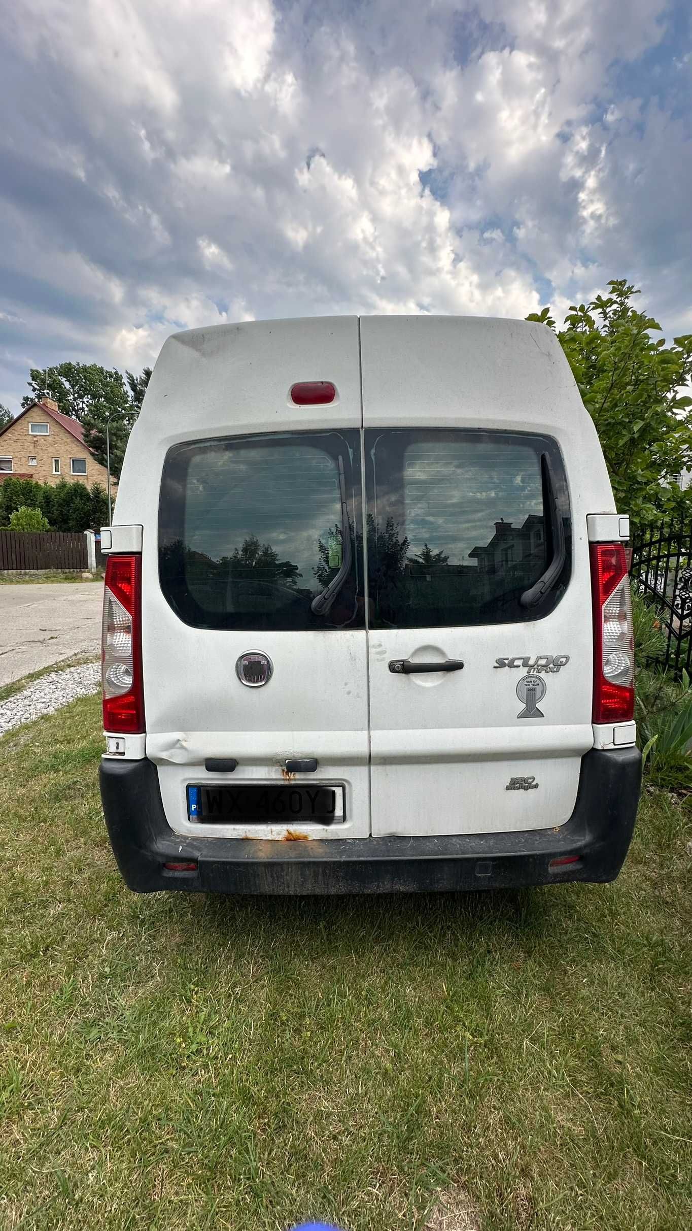 Fiat Scudo 2.0 Diesel (120KM) wersja Maxi - czytaj opis