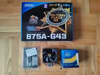 Zestaw Intel i5-3350p + MSI B75A-G43 + 8 GB RAM + chłodzenie