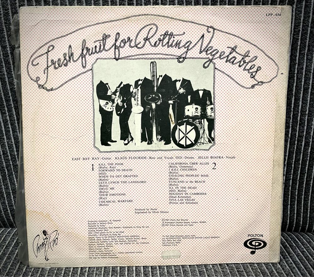 Plyta winylowa Lp - Dead Kennedys - Fresh Fruit for Rotting Vegetables