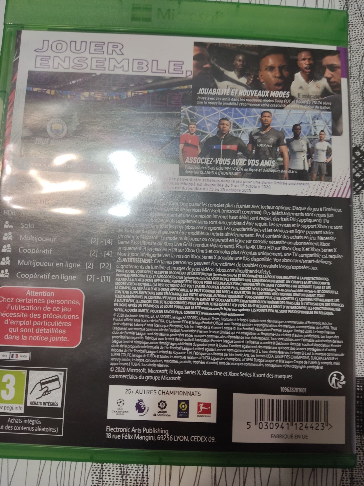 Sprzedam FIFA 21 x box one/series x