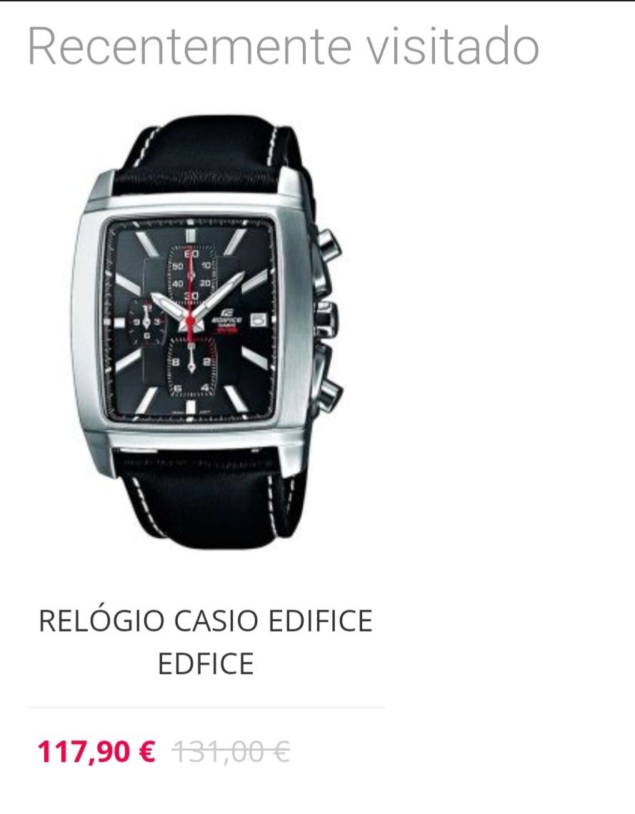 Casio Edifice (Quadrado)