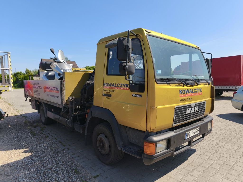 Man 12.163 HDS hiab 060 cały resor