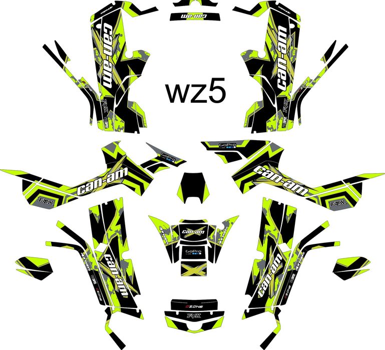 Naklejki Can-am outlnder 2006 - 2012 G1 max okleina
Can am Outlander G