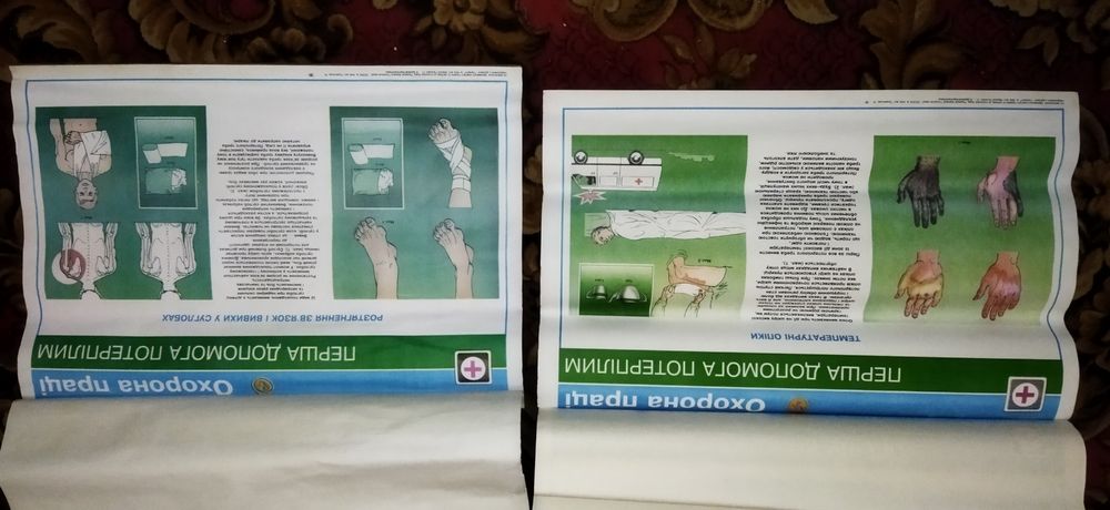 Продам плакаты охраны труда