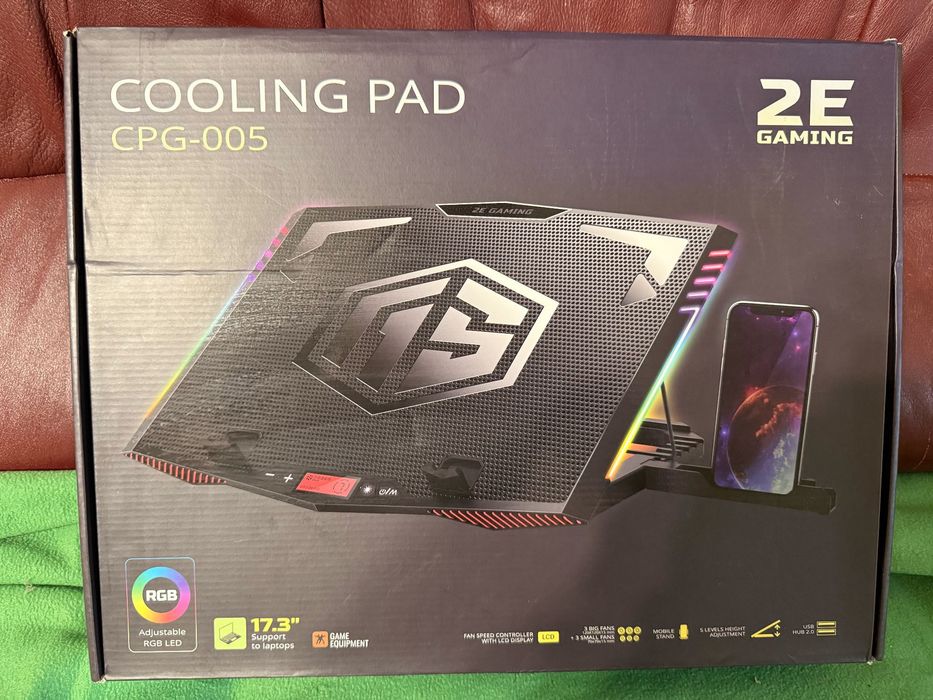 Підставка 2E Gaming Cooling Pad  CPG-005