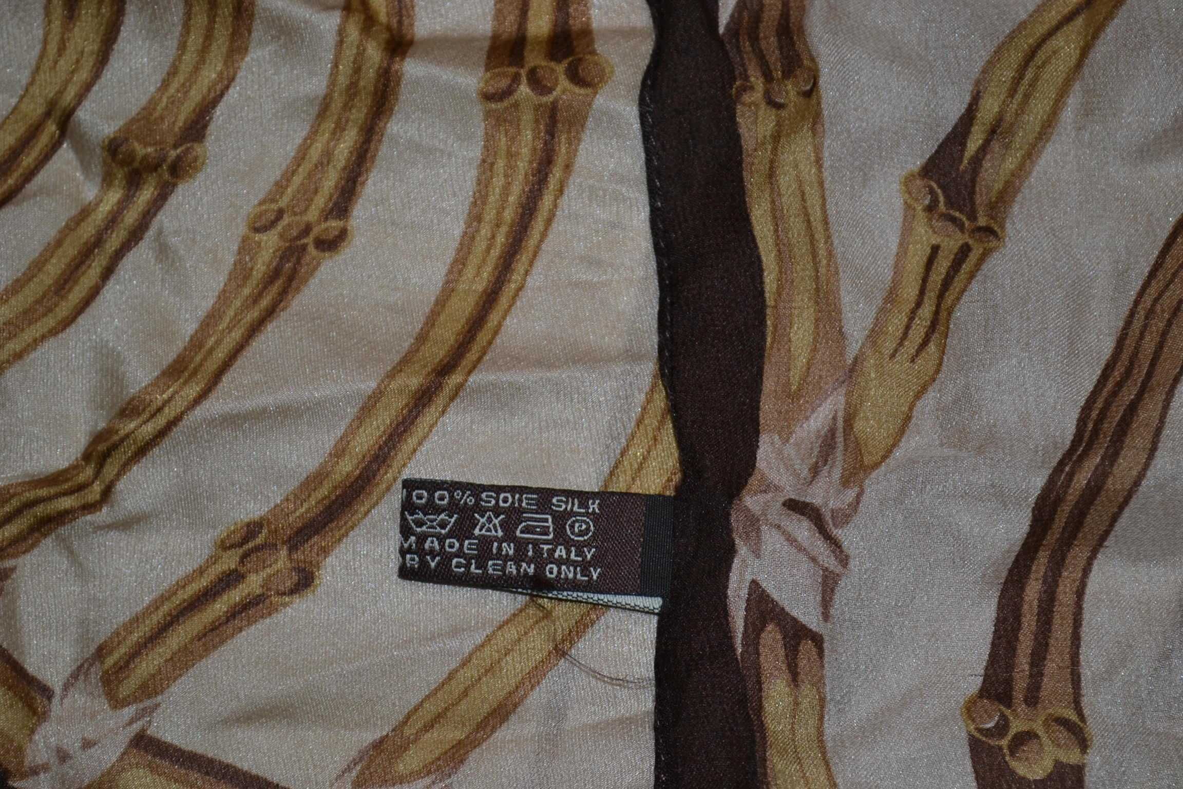 gucci шелковый шарф оригинал платок палантин