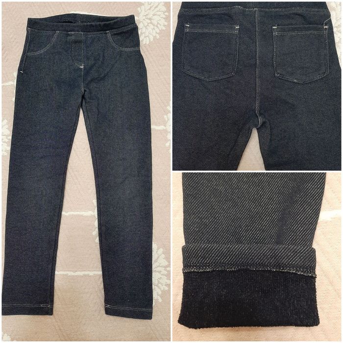 Теплі лосини/легінси на дівчинку (104/110/116/122/128/134)