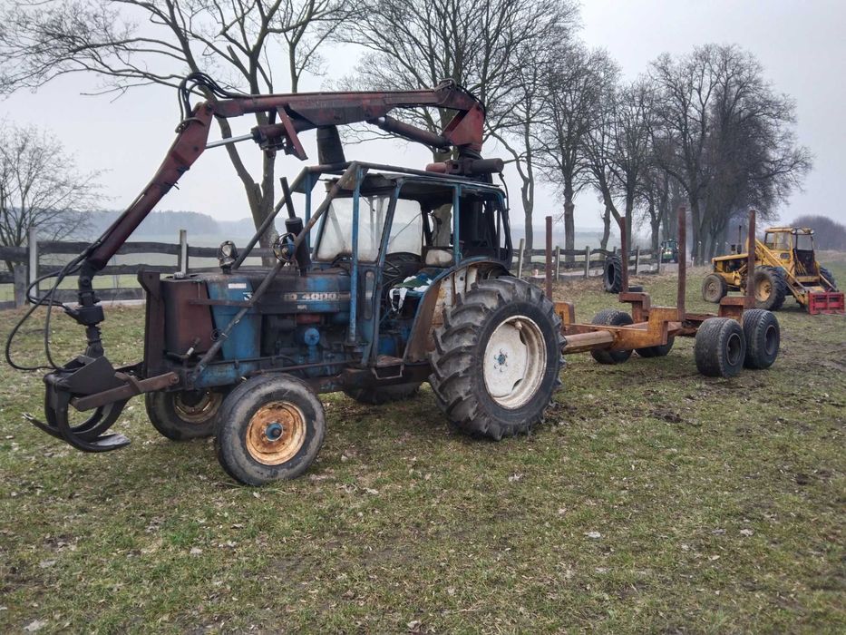 Przyczepa leśna HDS ciągnik leśny