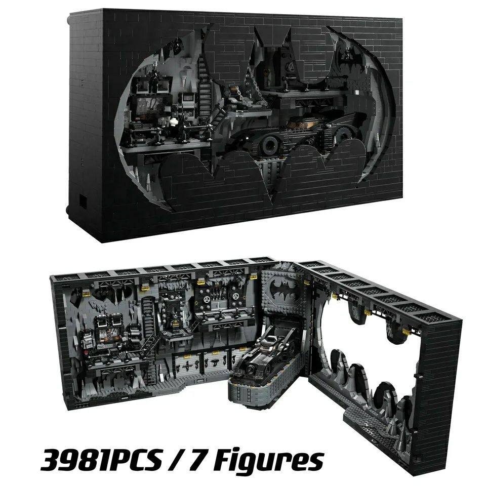 Batcave do Batman Lego MOC