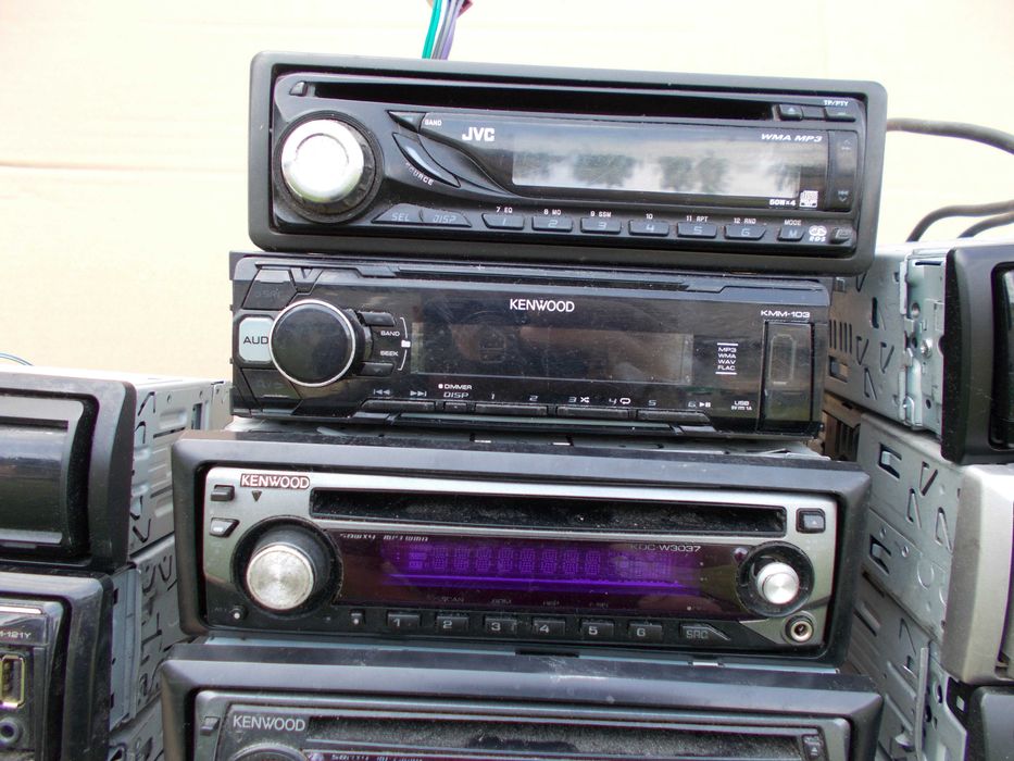radio samochodowe JVC kenwood SONY pioneer alpine CD USB bluetooth