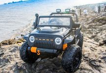 JEEP WRANGLER 4x4 Auto Samochód na akumulator DWUOSOBOWY Udźwig 100kg