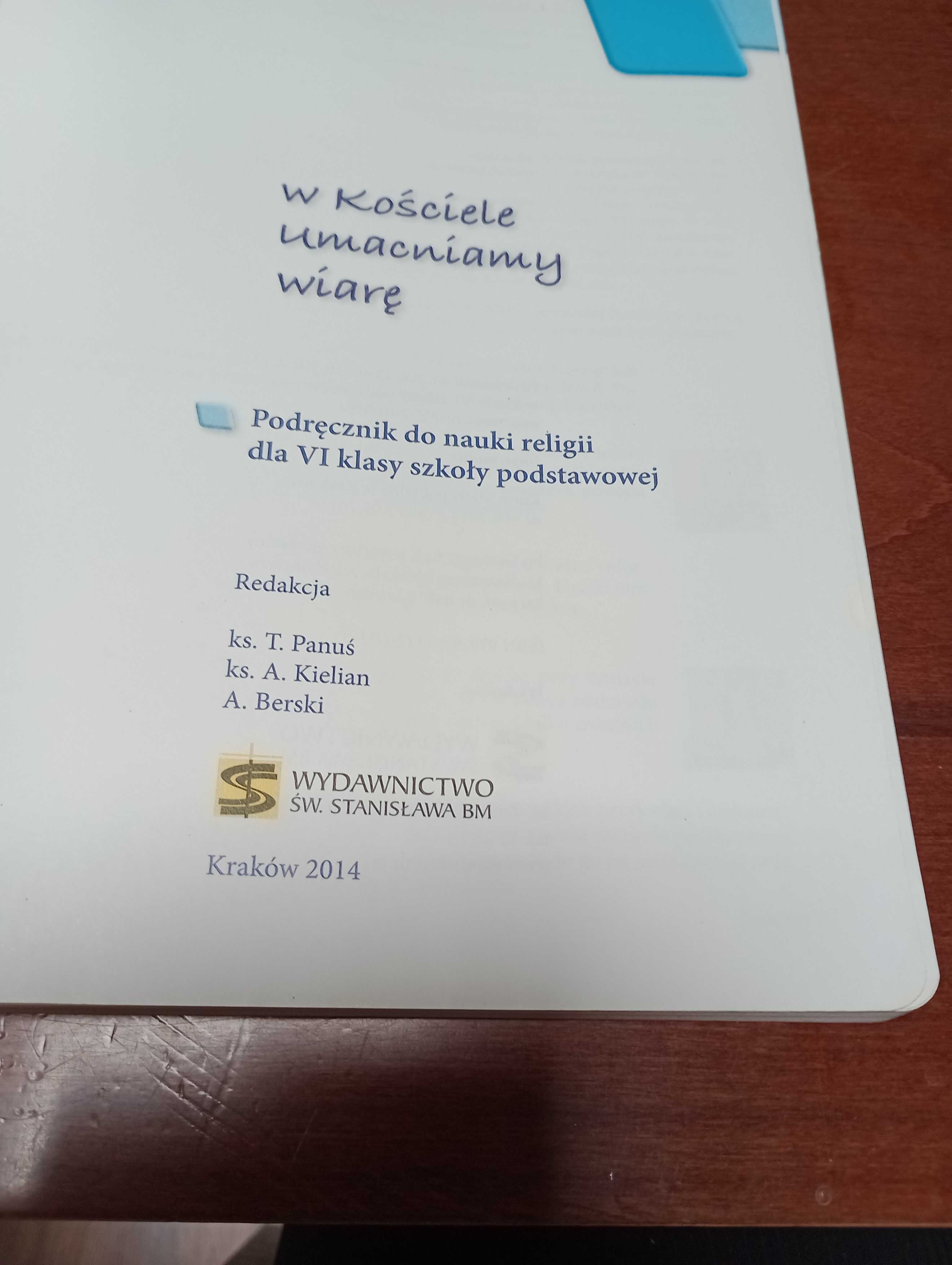 W kościele umacniamy wiarę podręcznik klasa 6