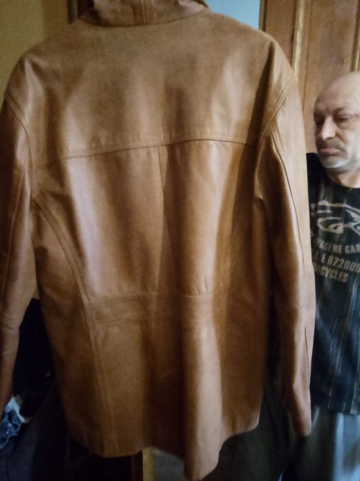 Męska kurtka skórzana