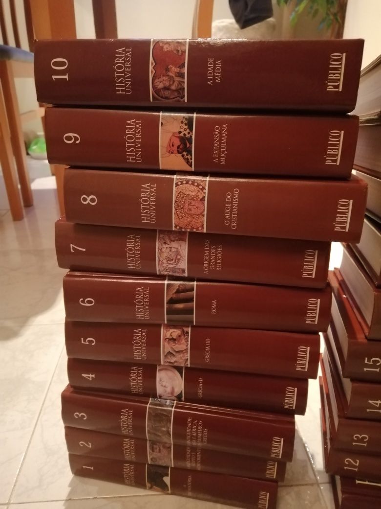 Enciclopédia História Universal - 20 volumes
