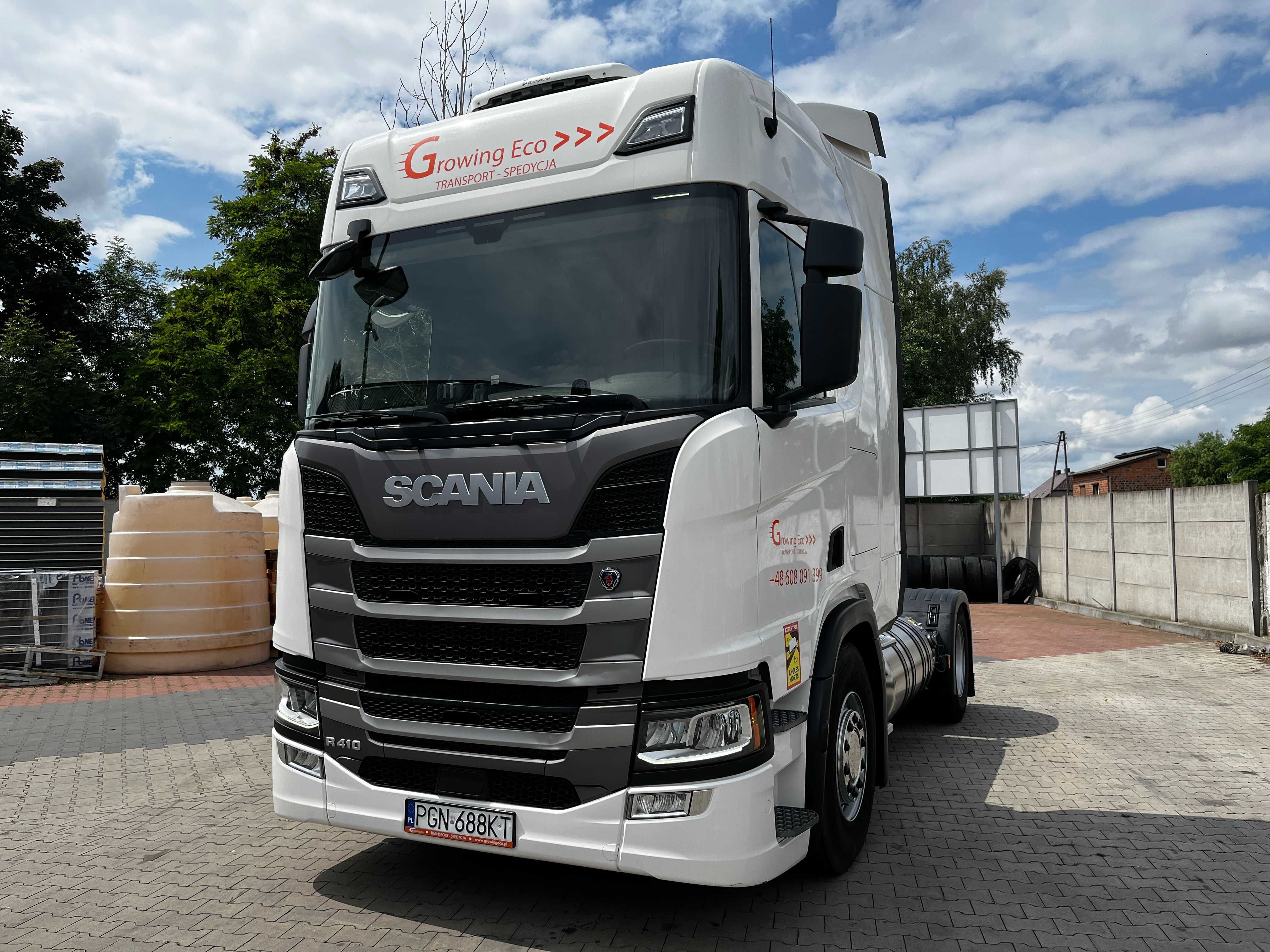Scania R410 LNG Pierwszy Właściciel