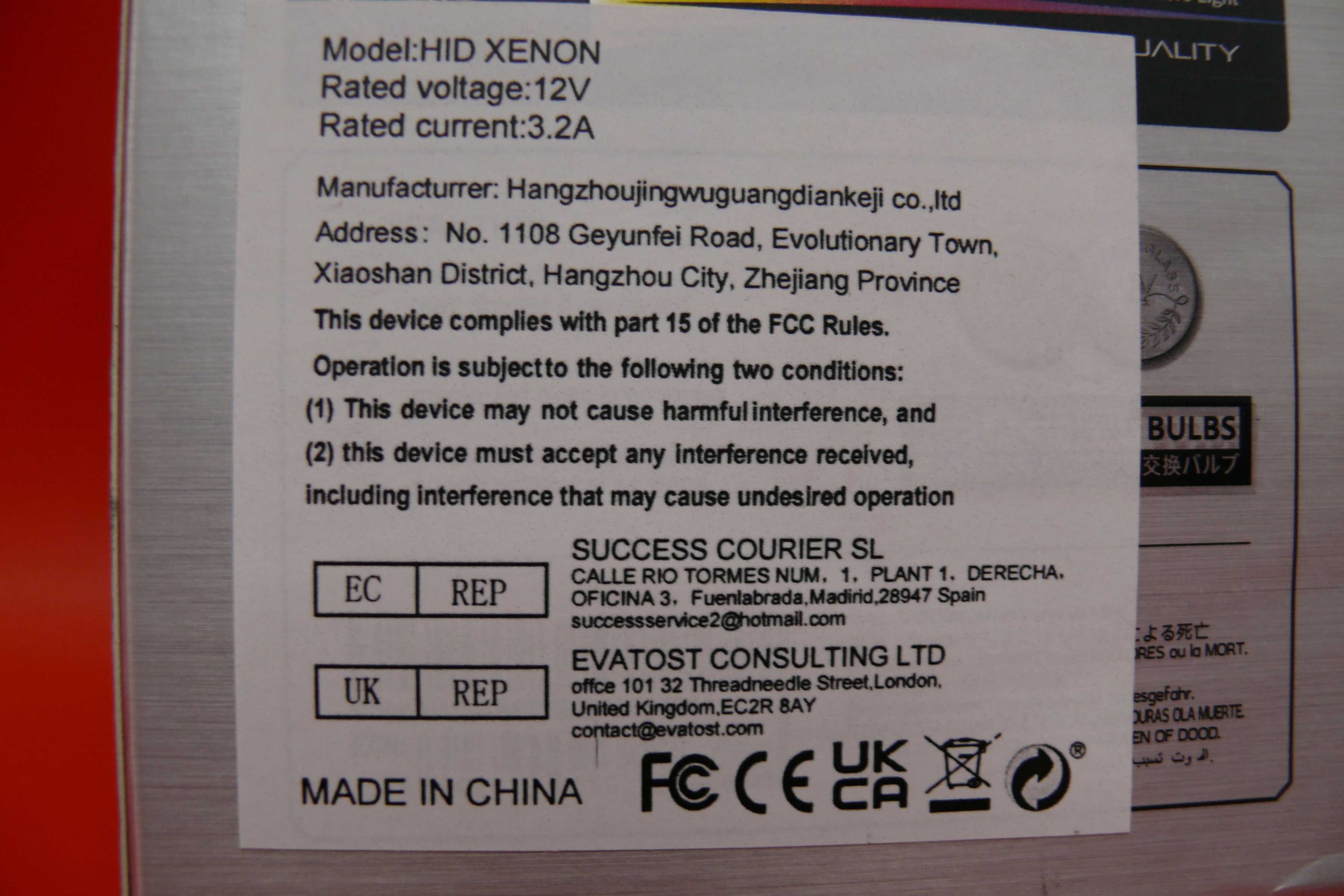 Lampadas Xenon D1S
