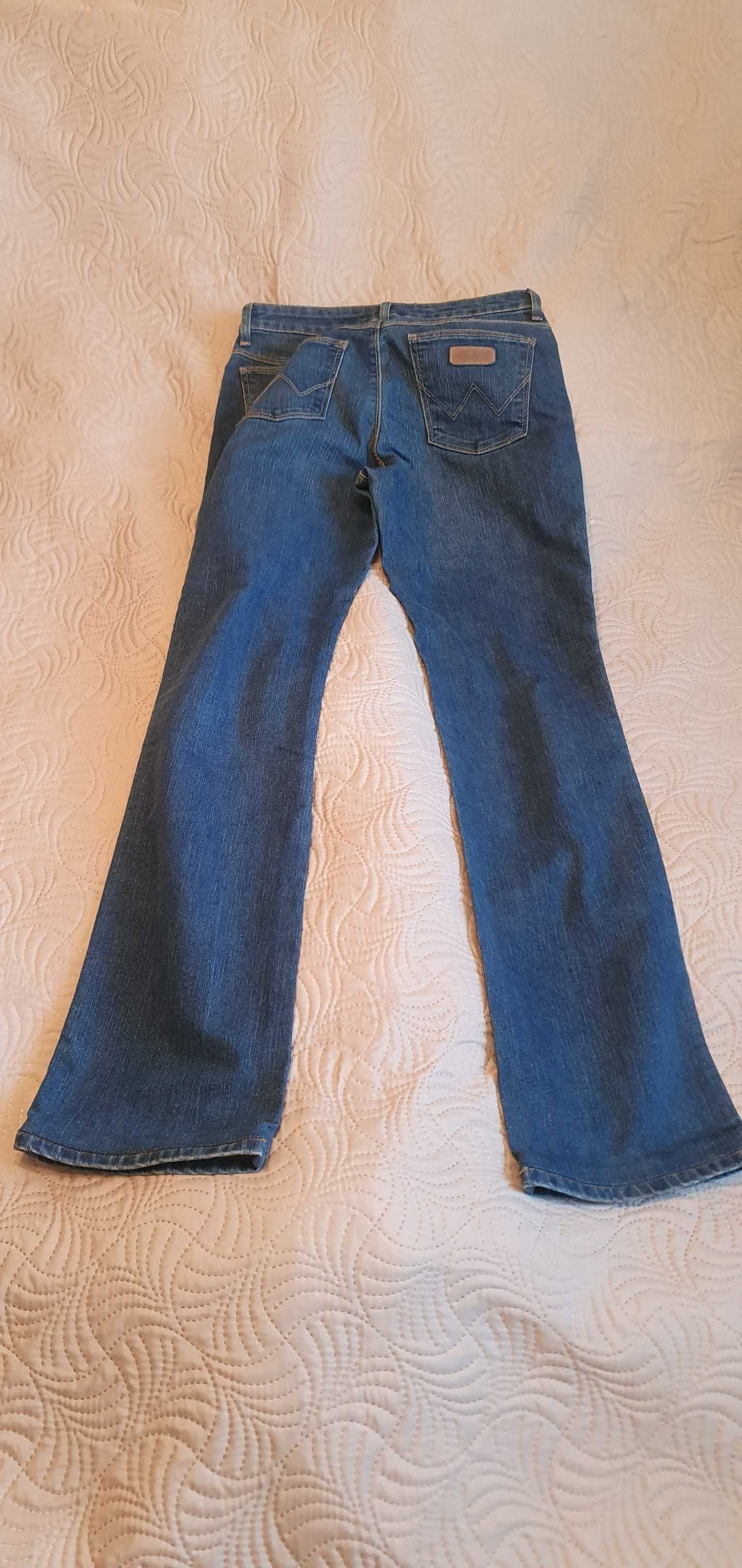 Wrangler spodnie jeansowe damskie 30x34