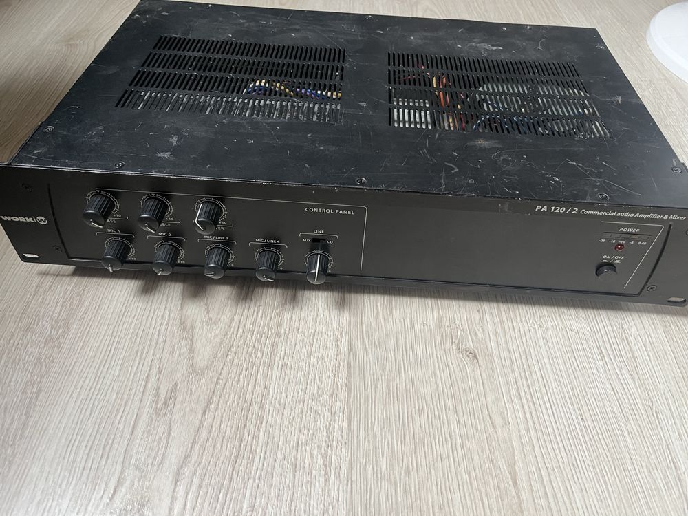 Wzmacniacz Work Pro W PA 120/2