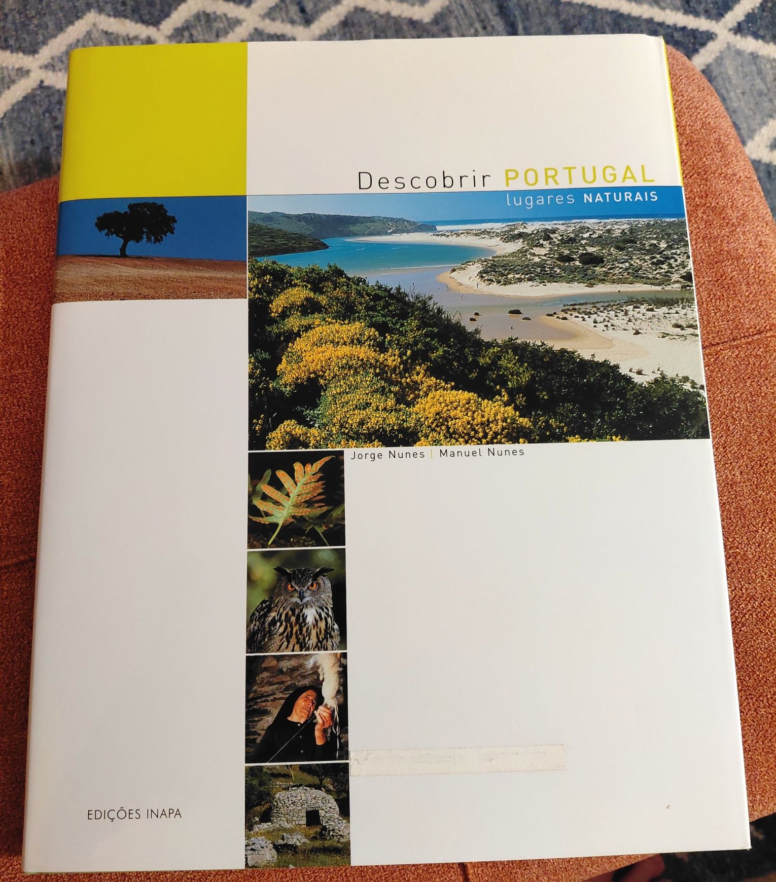 Livro "Descobrir Portugal: Lugares Naturais" - Edições INAPA