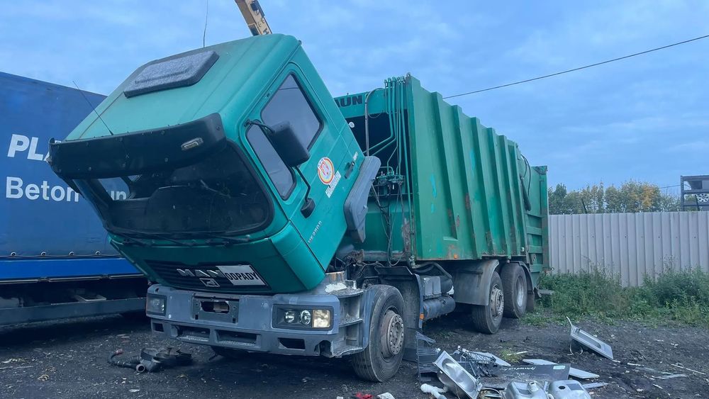 Śmieciarka Man ME 280B Zabudowa na części !
