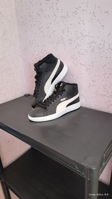 ОРИГІНАЛ  Кросівки Кроссовки кеди 366895-02 EUR 36 37 чорні осінь зима