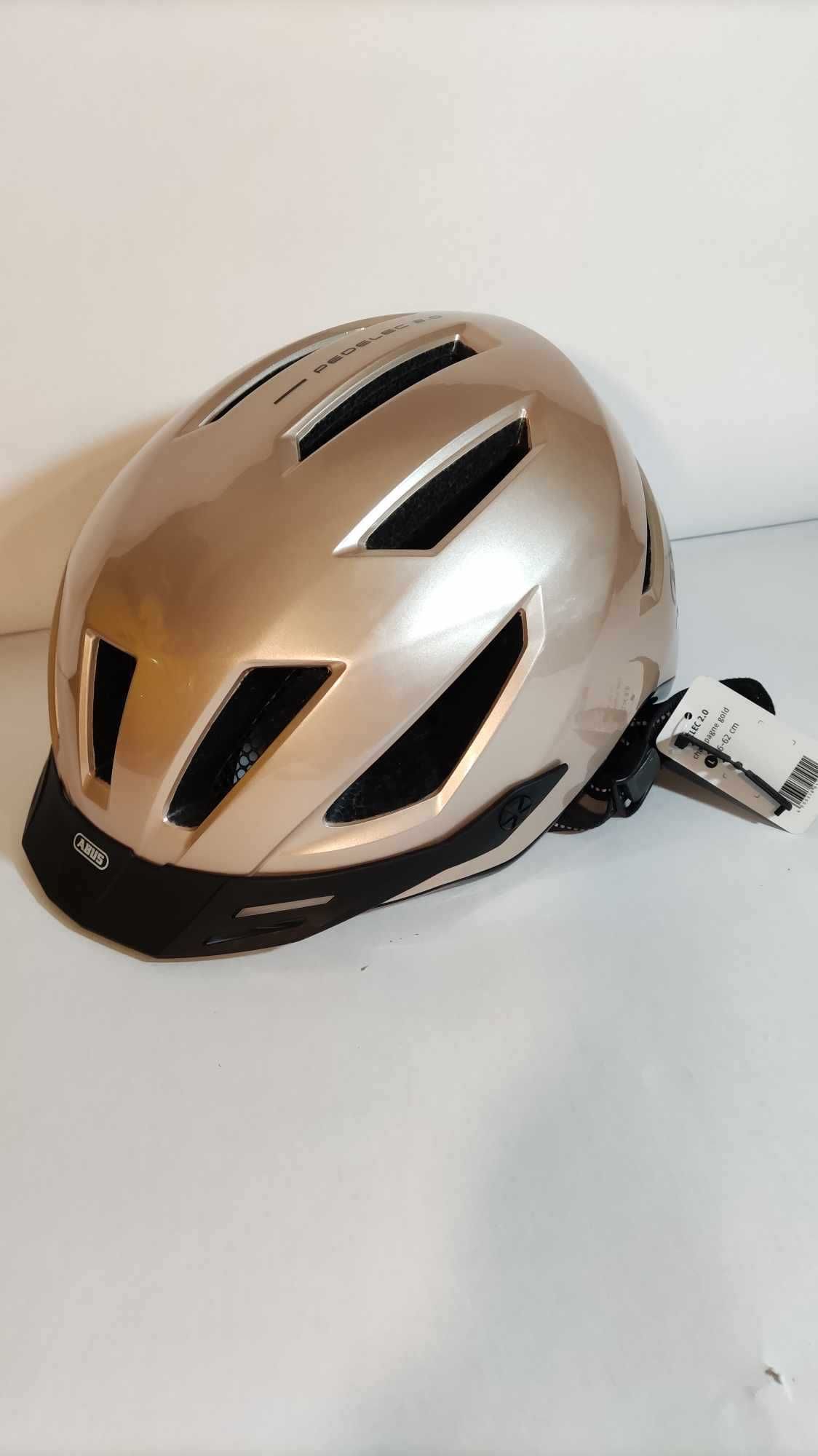 Kask rowerowy Abus Pedelec champagne Gold 2.0 r. L 56-62 (K)