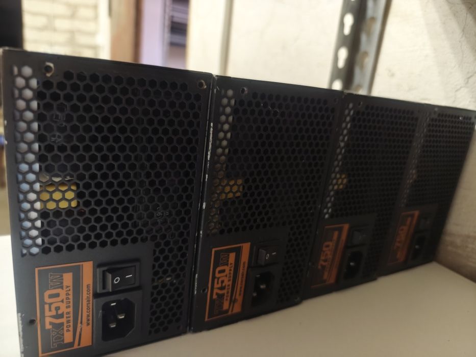 Блок живлення Corsair TX750W (CMPSU-750TX) 750Watt BRONZE 4*(6+2)PIN