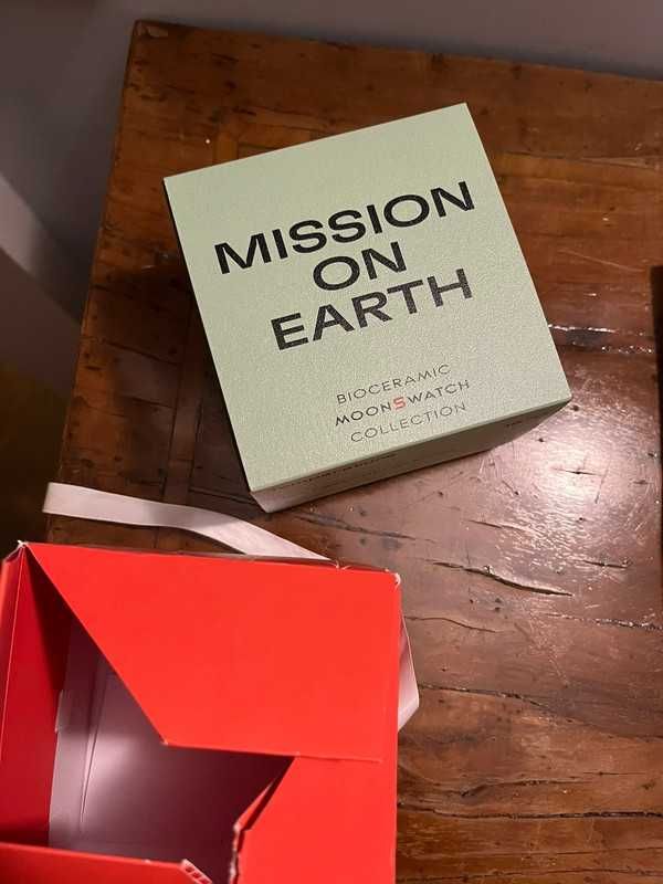 Omega x Swatch Mission To Earth SO33G100 - Kolekcjonerski zegarek