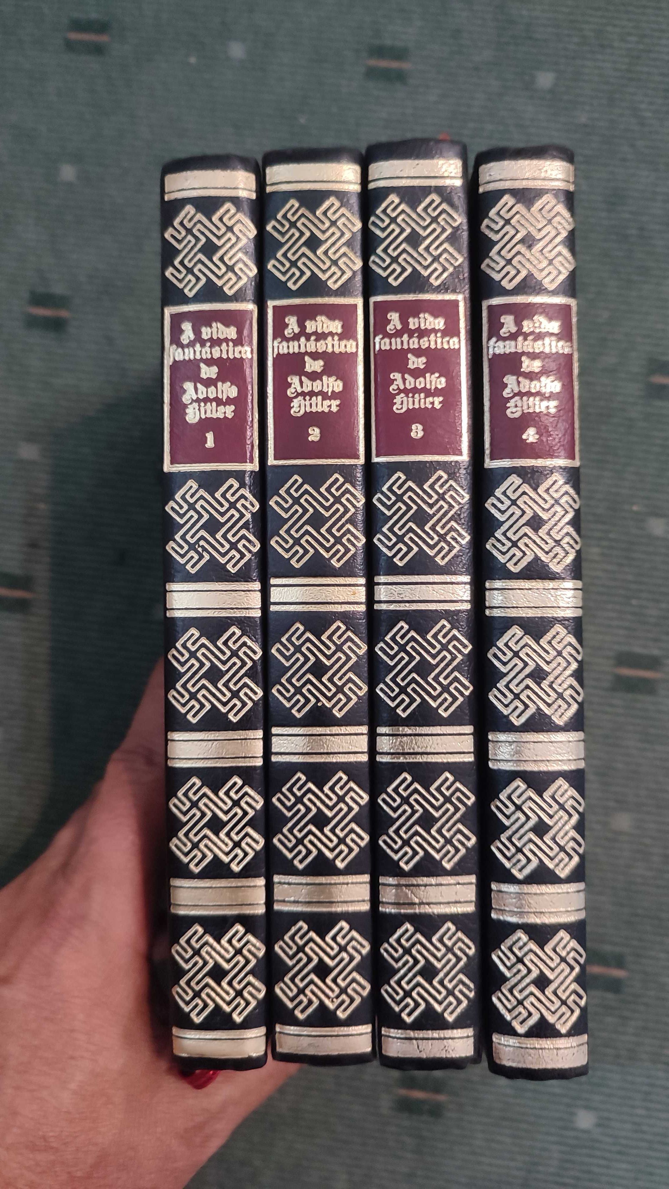 A Vida fantástica de Adolfo Hitler - 4 volumes