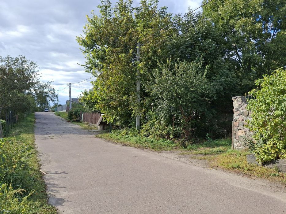 Продаж ділянки під забудову 44сот в с.Ліщин 20 км від м.Житомир