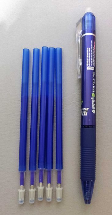 Erasable Pen - Caneta Gel Apagável Azul [Novas]