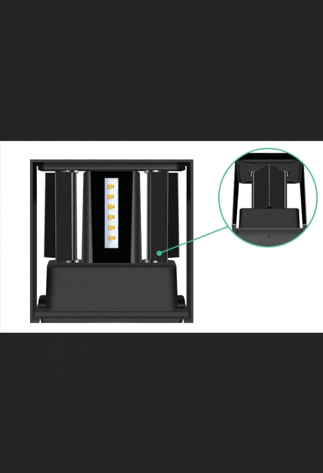 Kinkiet lampa ścienna LED