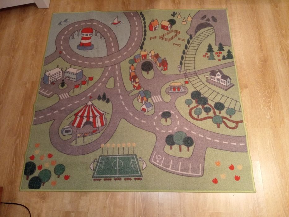 Dywan miasto 130 x 130