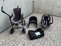 Conjunto carrinho bebe chicco