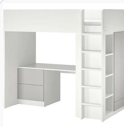 Cama/Beliche com secretária