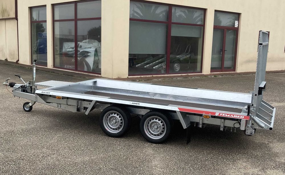 Atrelado Máquina Giratória Reboque Máquina Bocat Traillers escavadora