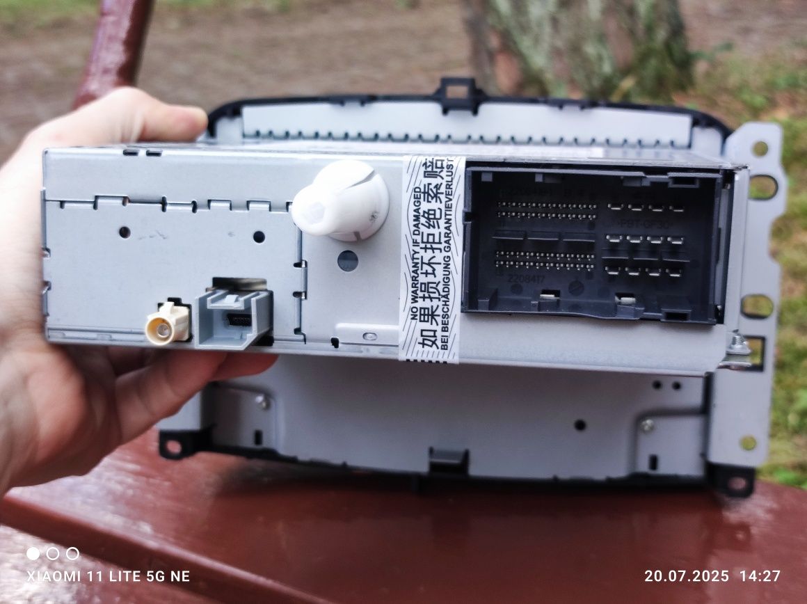 Radio samochodowe Fiat 500L Continental Fiat 330 VP2 ECE