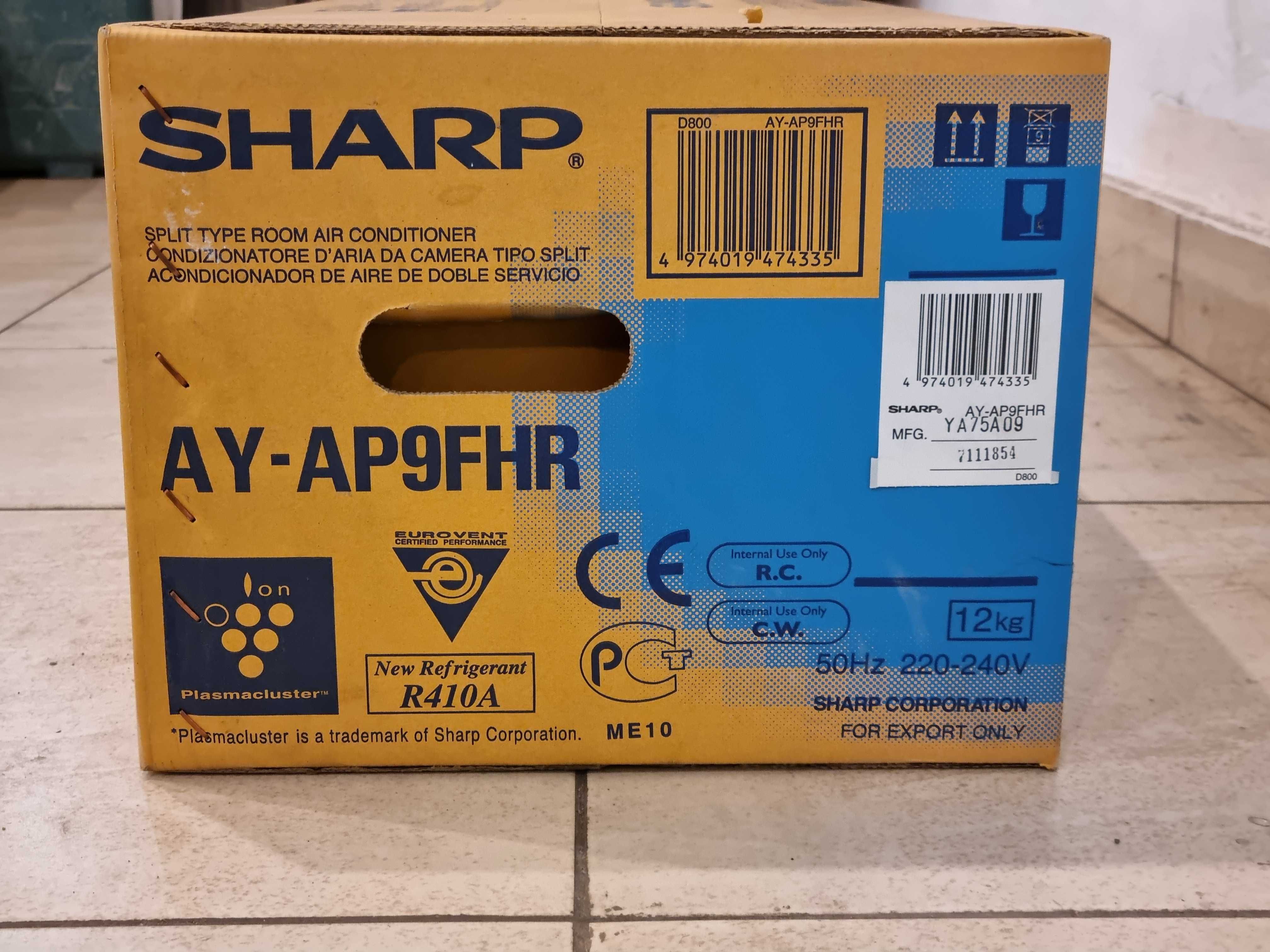 NOWE Klimatyzatory (chłodzenie i ogrzewanie) SHARP AY‑AP9FHR