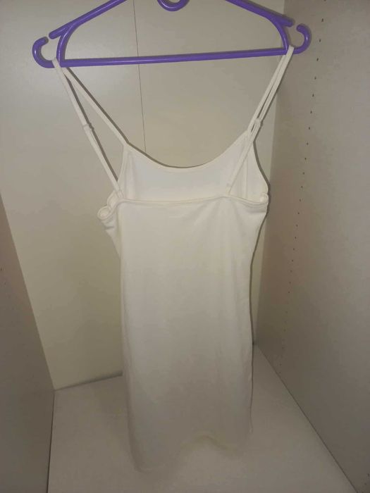 Kremowa bazowa sukienka/ halka Orsay rozmiar S