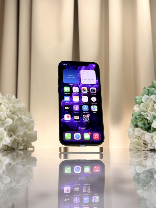 Ідеальний iPhone 12 Black Neverlock iOS 17 (Магазин Гарантія)