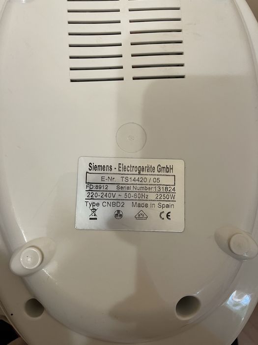 Siemens slider station ts 14420 праска паро генератор паровой утюг