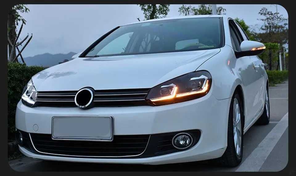 Lampy przednie VW Golf 6 LED DRL HID Bi-Xenon