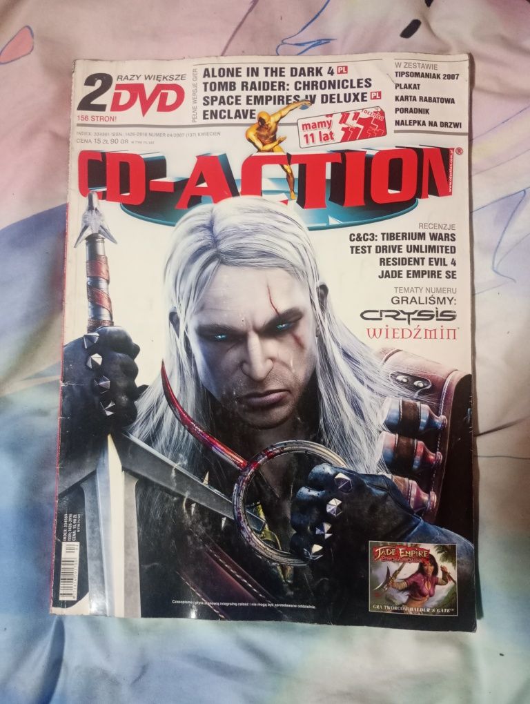 Czasopismo Cd Action 11 numerow + Click! 4 numery + Play