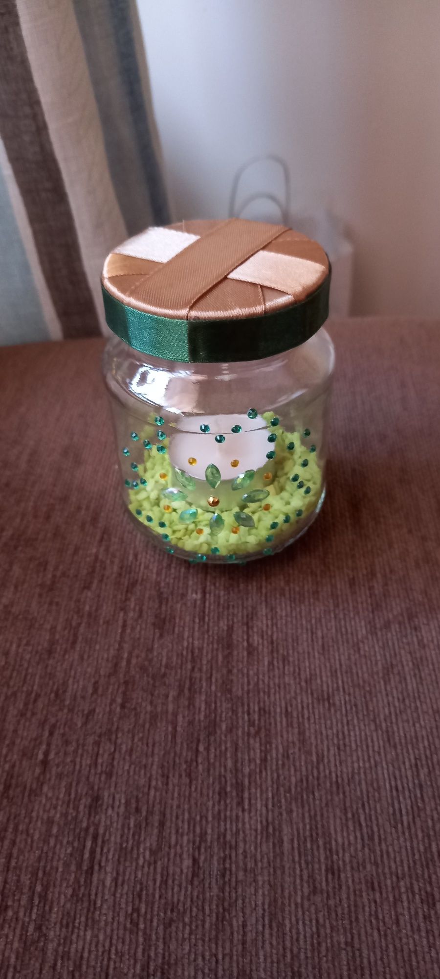 Pequeno porta-velas