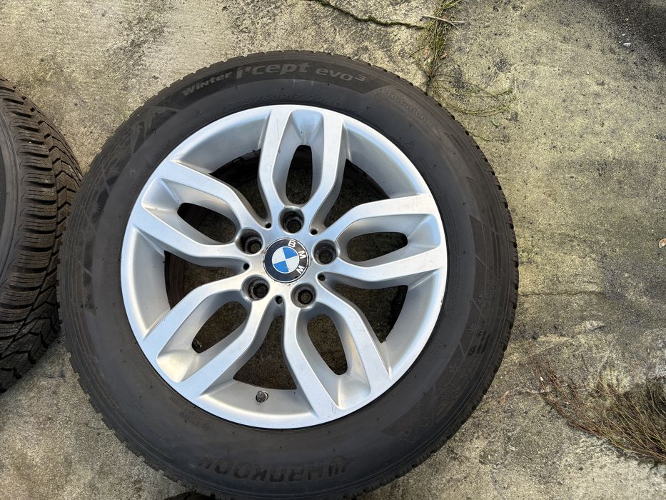 4x komplet koł koła 225/60/17 r17  BMW X3 X5 5 seria Opony Zimowe