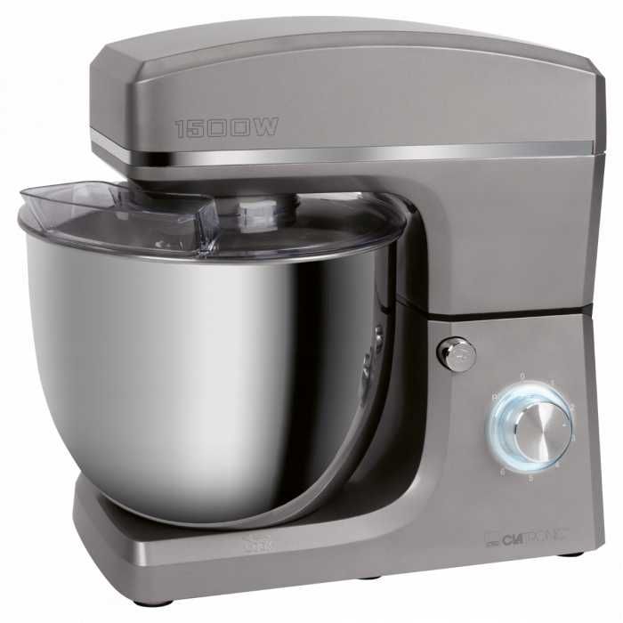 Nowy Robot kuchenny Clatronic KM 3765 Titan Srebrny Misa 10l-6kg 1500W