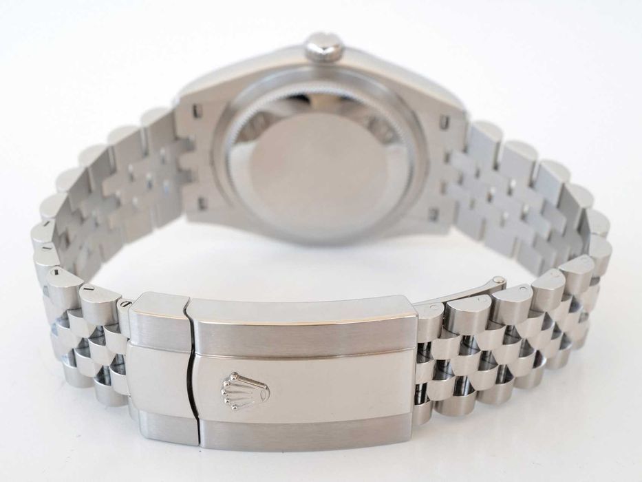 Rolex Datejust 36mm Jubilee Steel Diamond Bezel MOP Dial