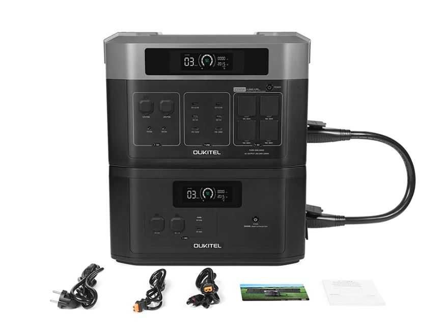 Зарядна станція модульна Oukitel BP2000Е 2048Wh,  НОВА, в НАЯВНОСТІ