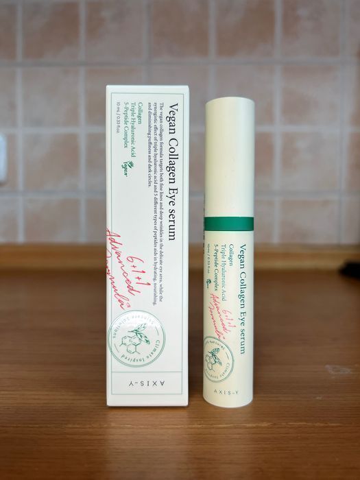 Зволожуюча сироватка навколо очей AXIS-Y - Vegan Collagen Eye Serum