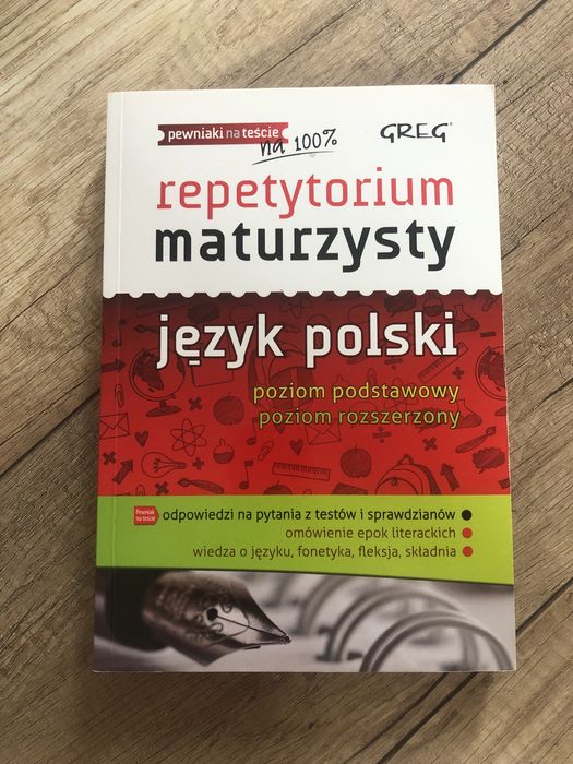 Repetytorium maturzysty j.polski GREG